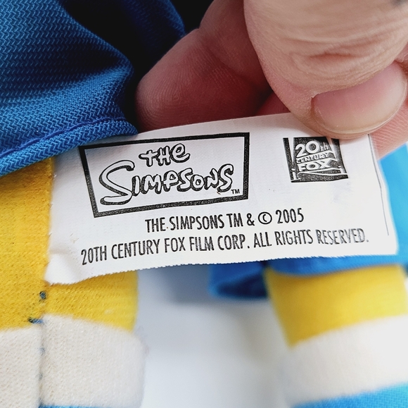 FOX | vintage The Simpsons "Bartman" Bart Simpson plush doll 2005 - Picture 4 of 8